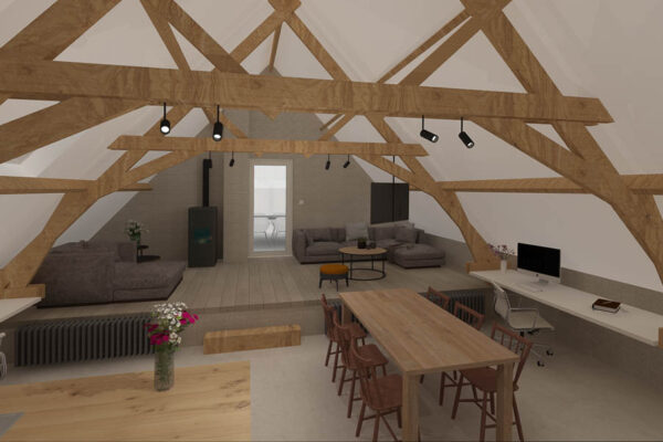 Hedendaagse loft (7)