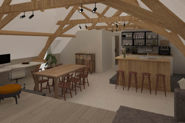 Hedendaagse loft (8)