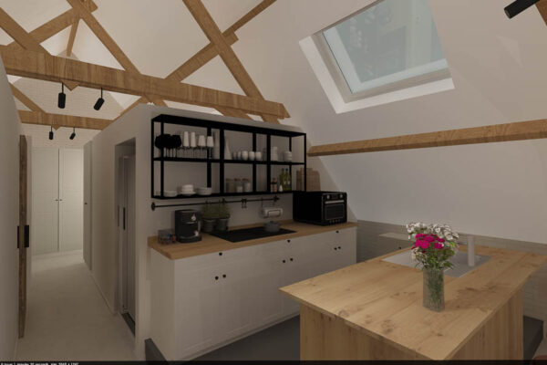 Hedendaagse loft (9)